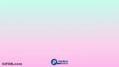 Colorful Cubes Floating Blockchain GIF