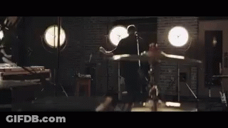 Colorful Eclipse With Blackk & Swan GIF