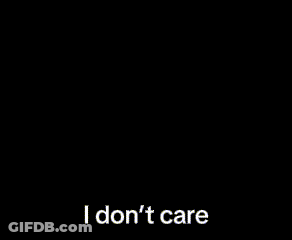Colorful Explosion Saying I Don't Care GIF