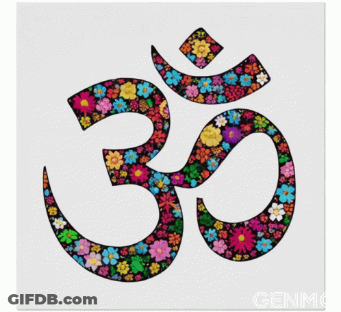 Colorful Flowers Are Arranged In The Shape Of The Number 30 GIF