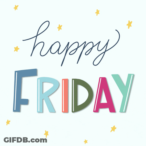 Colorful Friday Vibes GIF
