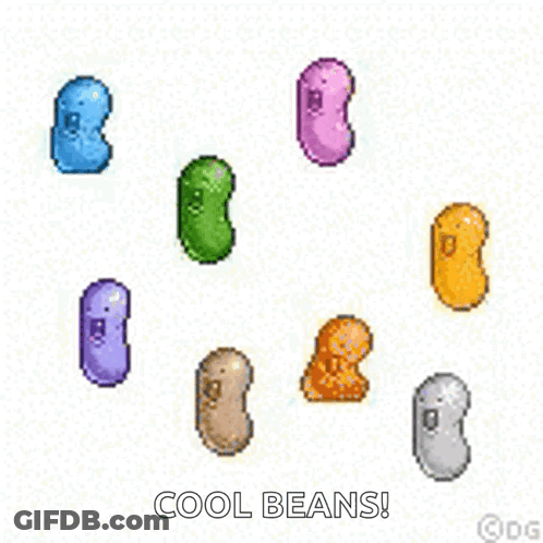 Colorful Jelly Beans Cool Beans GIF