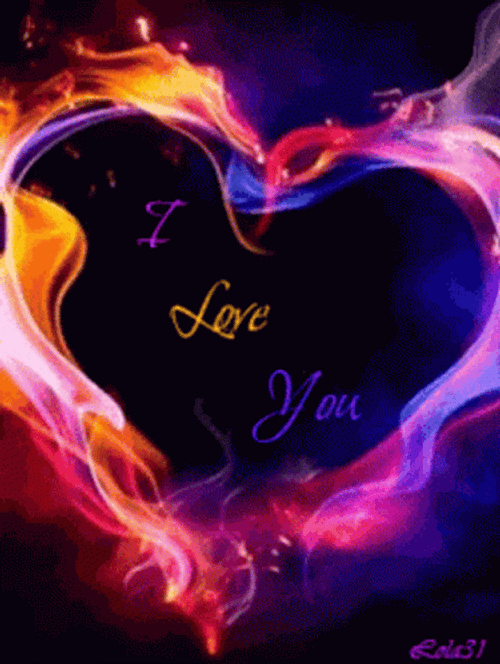 Colorful Love Heart GIF
