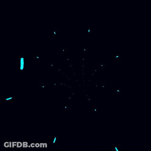 Colorful Neon Hello Sign GIF