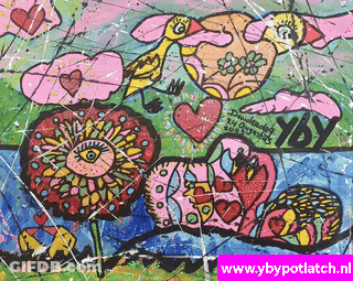 Colorful Painting With Www.ybypotlatch.nl GIF