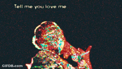 Colorful Poster You Don't Love Me Anymore GIF