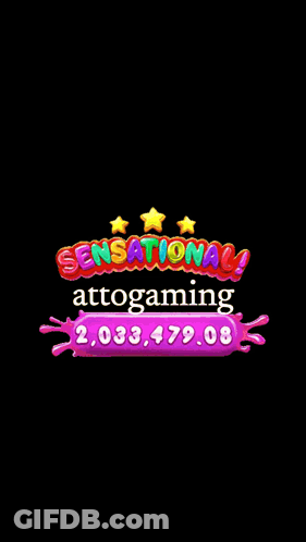 Colorful Sensational Attogaming Logo 2.033,479,08 GIF