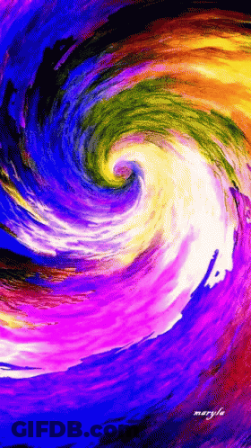 Colorful Swirl With Maryla GIF