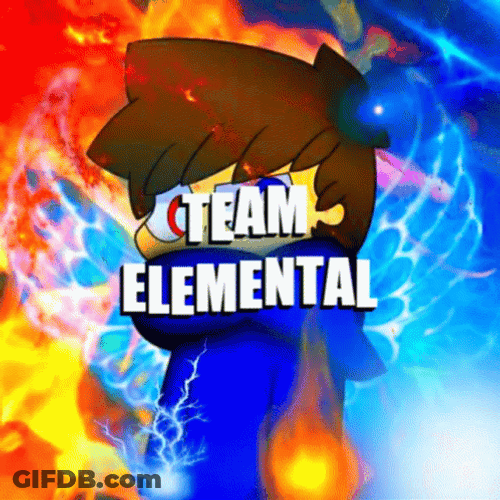 Colorful Team Elemental GIF