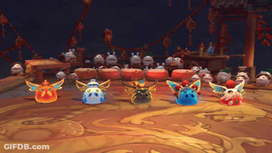 Colorful Team Fight Tactics Firecracker GIF