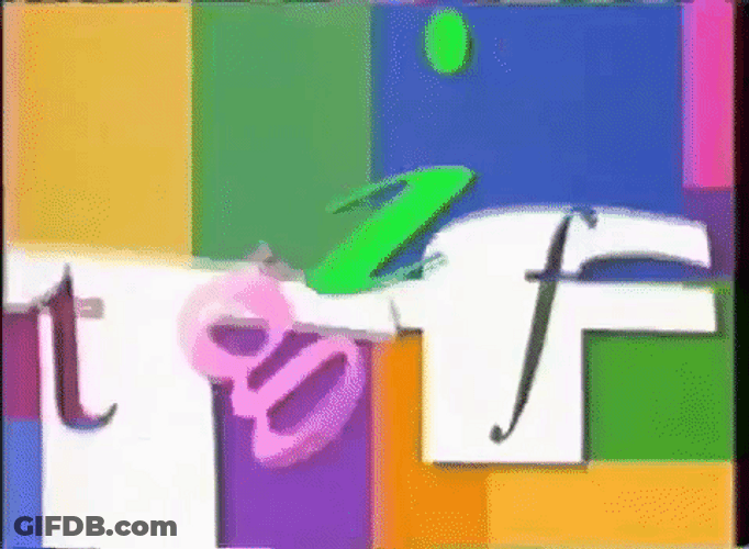Colorful Tgif Meme GIF