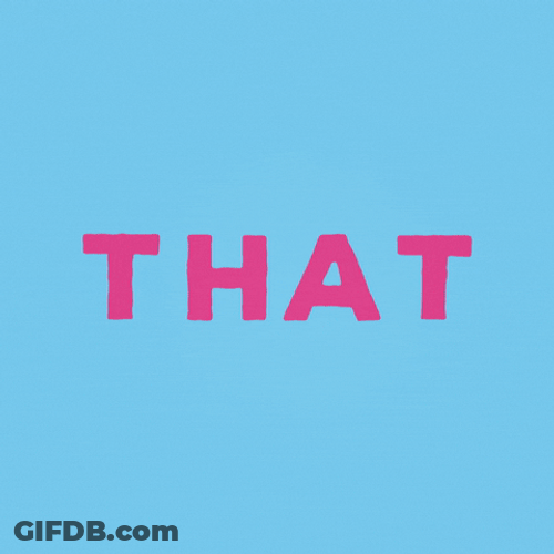 Colorful That Suck Text GIF