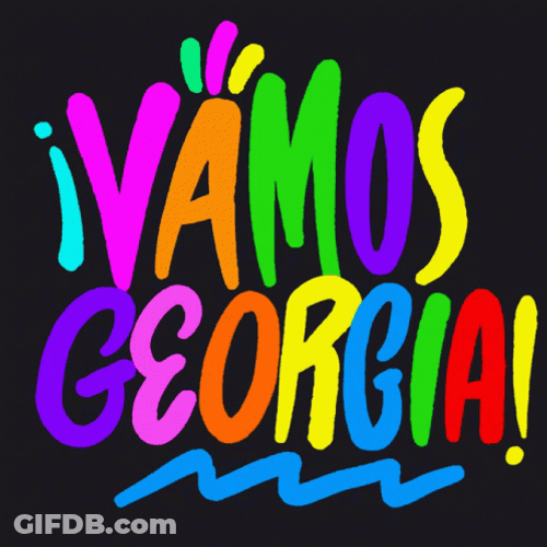 Colorful Vamos Georgia GIF