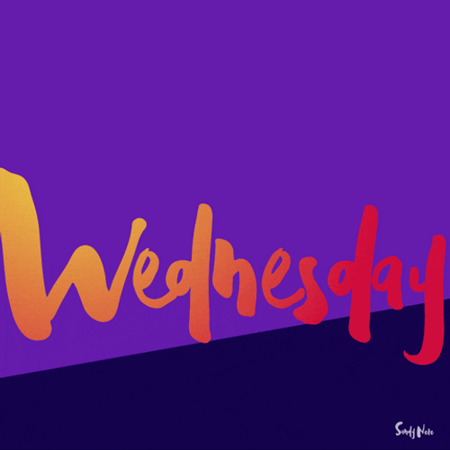Colorful Wednesday Morning Funny GIF