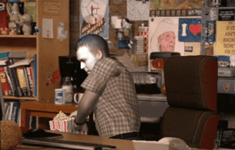 Colossus Go Popcorn Ready GIF