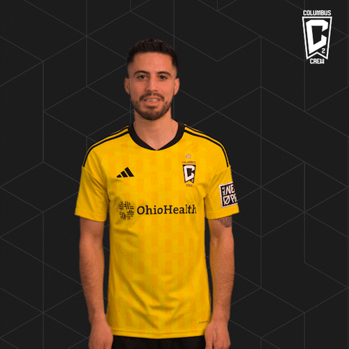 Columbus Crew Chopping Board Sign GIF
