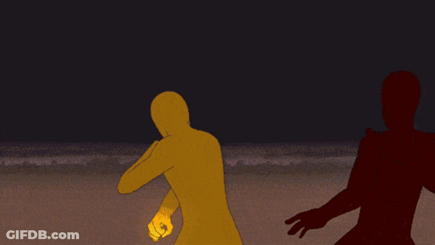 Combat Gods Attack On The Torso GIF