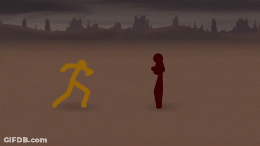 Combat Gods Battle On The Field GIF