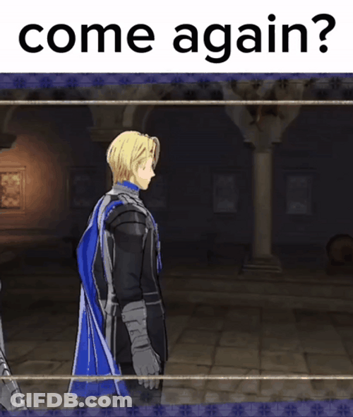 Come Again Blonde Hair Man GIF