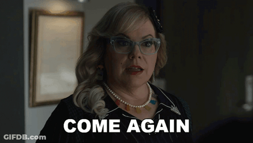 Come Again Woman Wearing Eyeglasses GIF
