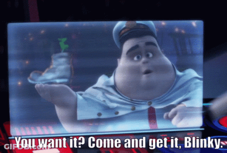 Come And Take It Captain McCrea Wall E GIF