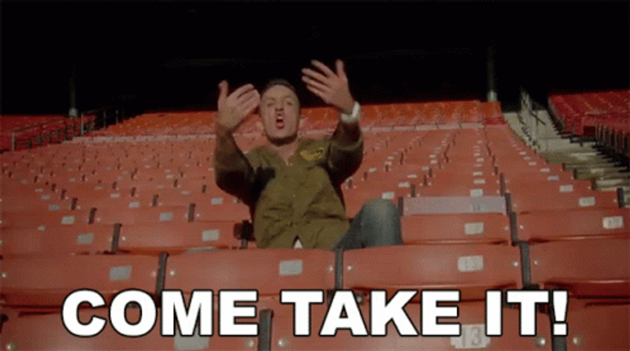 Come And Take It Cocky Clinton Sparks GIF