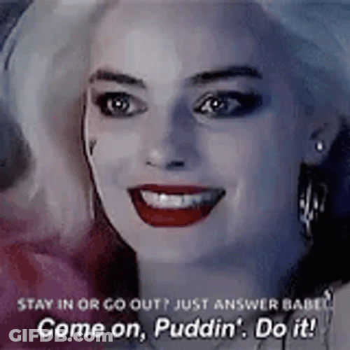 Come And Take It Harley Quin Suicide Squad GIF