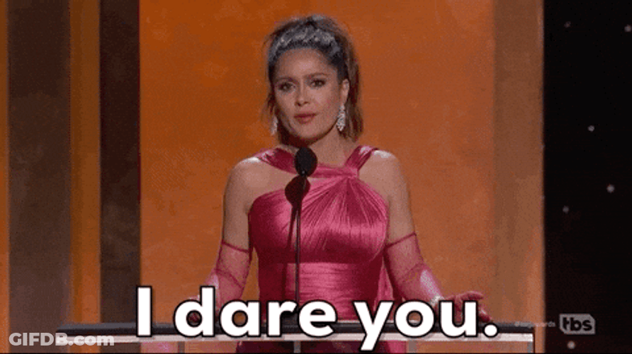 Come And Take It Salma Hayek Speech GIF
