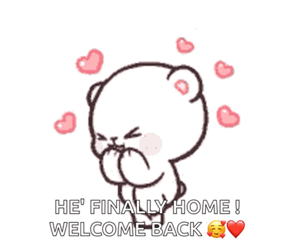 Come Back Milk Bear Sweet Love Excited GIF