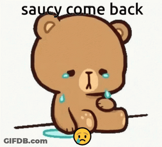 Come Back Mocha Bear Crying Sad GIF