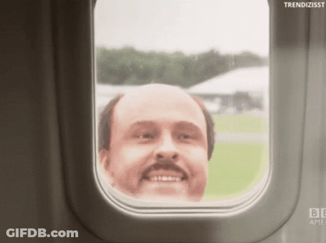 Come Fly With Me Plane Bye GIF