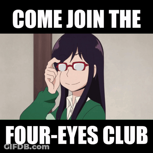 Come Join The Four Eyes Club GIF