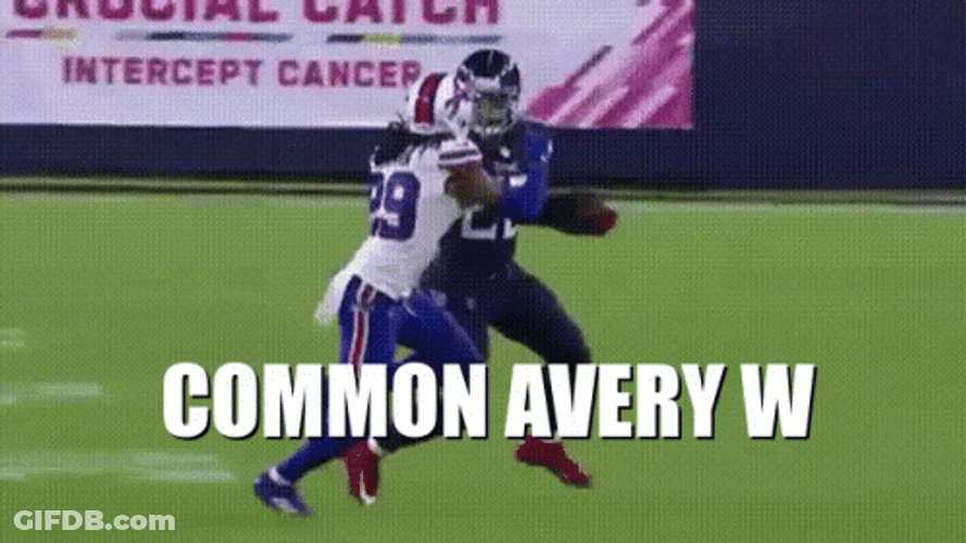 Come On Avery Derrick Henry Stiff Arm GIF