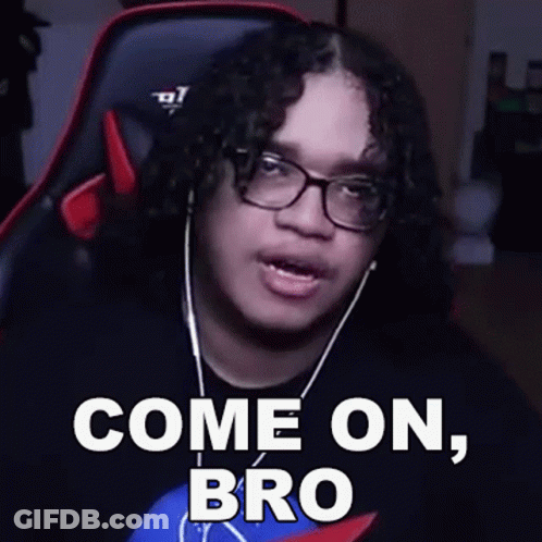 Come On Bro Miniklin GIF