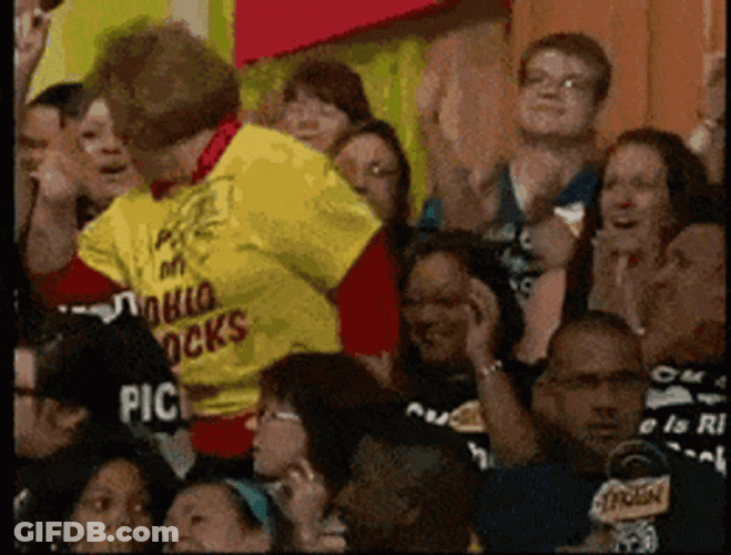 Come On Down Contestant Falling Price Is Right GIF