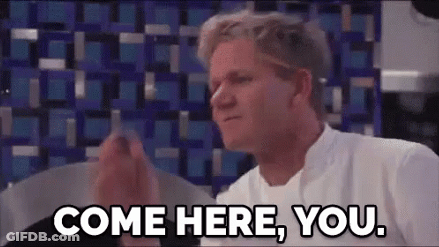 Come On Down Gordon Ramsey Masterchef GIF
