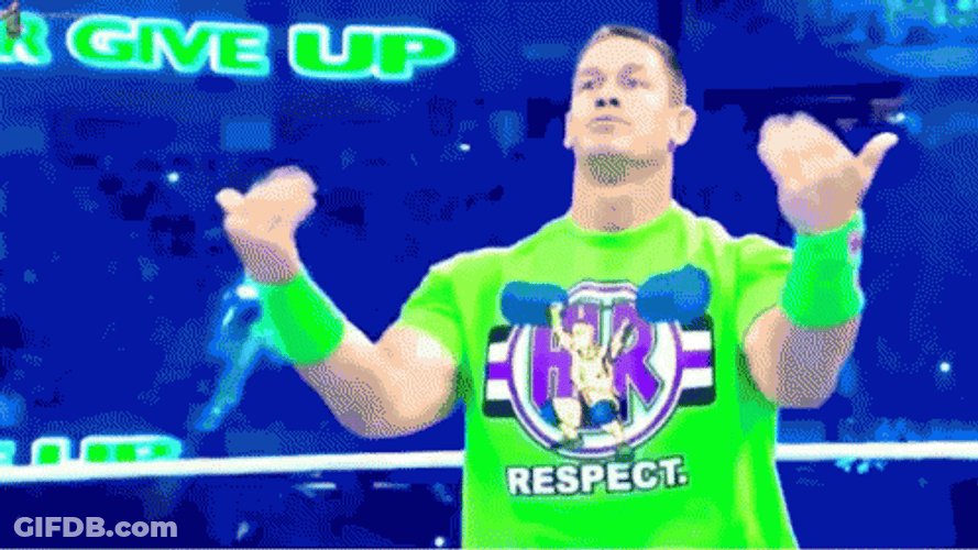 Come On Down John Cena Wrestling GIF