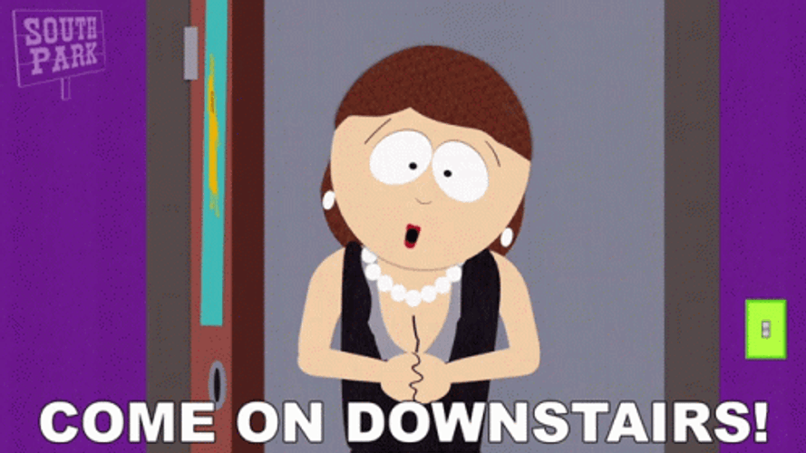 Come On Down Liane Cartman South Park GIF
