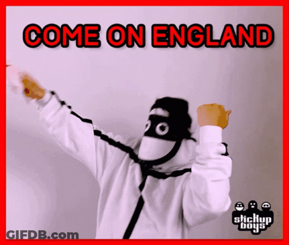 Come On England Stickup Boys GIF