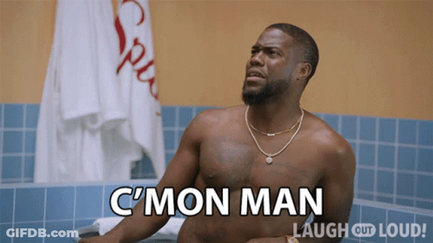 Come On Man Kevin Heart Pleading GIF