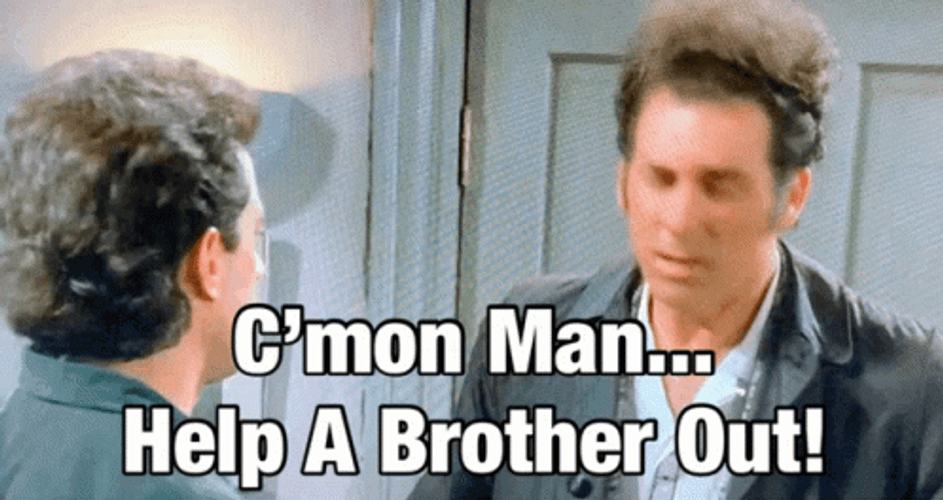 Come On Man Kramer GIF