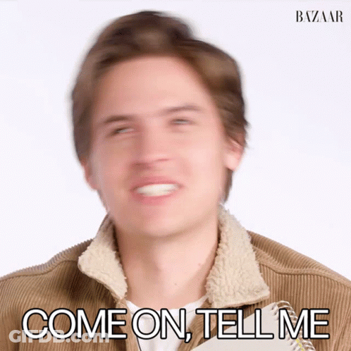 Come On Tell Me GIF