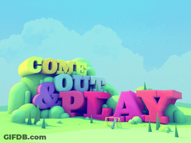 Come Out And Play Outside GIF