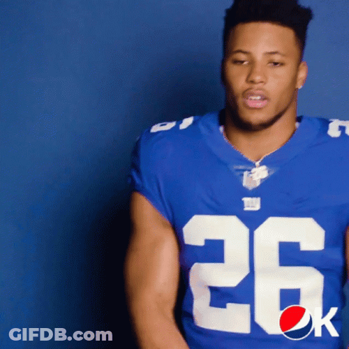 Come See These Hands Saquon Barkley GIF