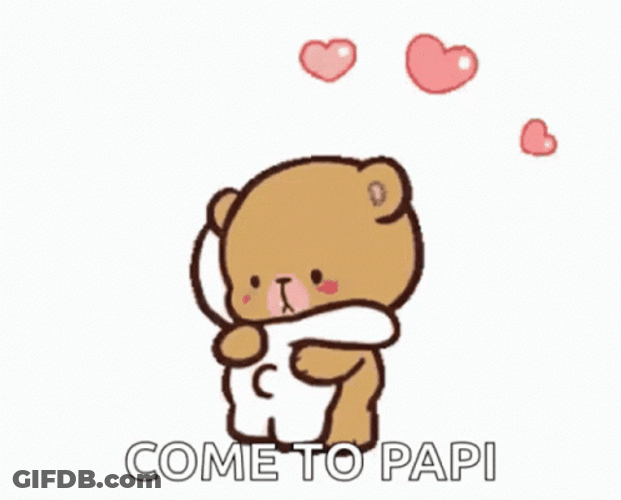 Come To Papi Milk And Mocha GIF