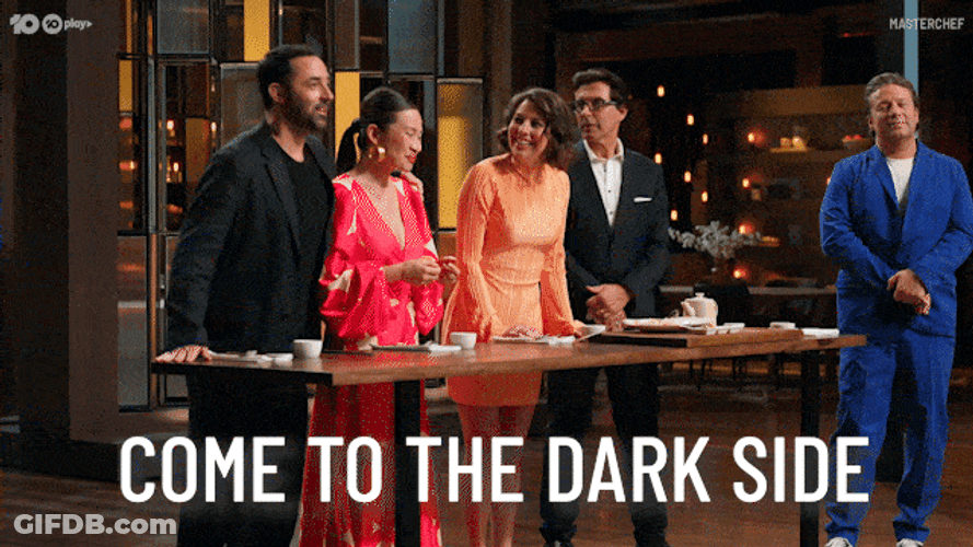 Come To The Dark Side GIF