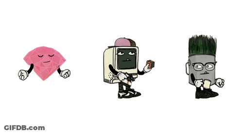 Comeback Season Poster Cartoon Characters GIF