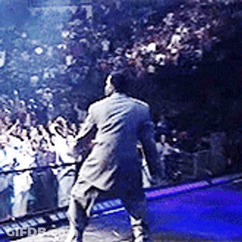 Comedian Bernie Mac Dance GIF