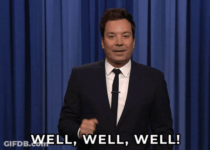 Comedian Jimmy Fallon Saying Well GIF