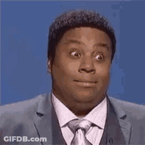Comedian Kenan Thompson Conceited Reaction GIF